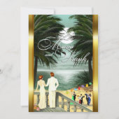 Invitation M&F Mariage Champagne Shimmer (Devant)