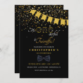Invitation M. Merveilleux fête d'anniversaire (Devant / Derrière)