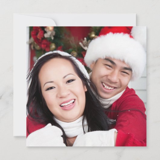 Invitation M. & Mme Elegant Carré noir et blanc Mariage (Dos)