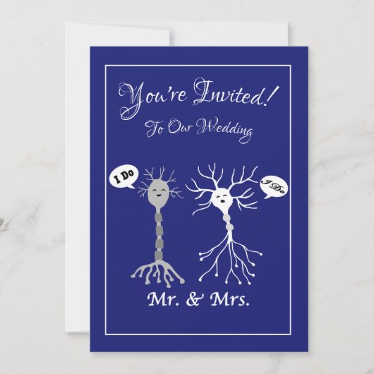 Invitation M. & Mme Neurone (Devant)