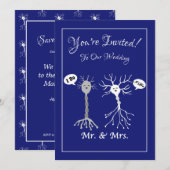 Invitation M. & Mme Neurone (Devant / Derrière)