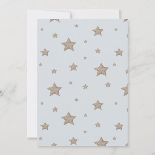 Invitation M. Onederful Blue Hot Air Balloon 1er anniversaire (Dos)