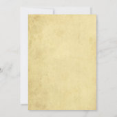 Invitation  Ma première photo de cowboy de rodéo (Dos)