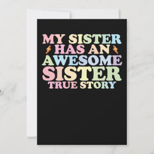 Invitation Ma Soeur A Une Magnifique Sister True Story