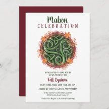 Mabon Automne Equinox Celtic Triskelion Harvest