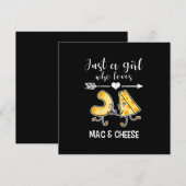 Invitation Mac & Cheese Chemise Cadeau drôle pour amateur de  (Devant / Derrière)