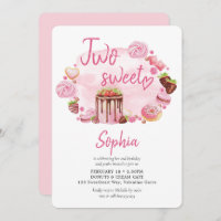 Macaron à deux beignets sucrés au 2e anniversaire