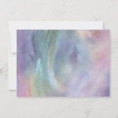 Invitation Macarons géants | French Sweets Pastel Anniversair (Dos)