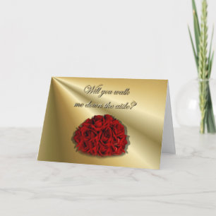 Invitation M'accompagneras-tu jusqu'à l'autel ? Église de mar