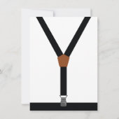 Invitation M'accompagnerez-Vous à l'Autel - Tuxedo Cravate Br (Dos)