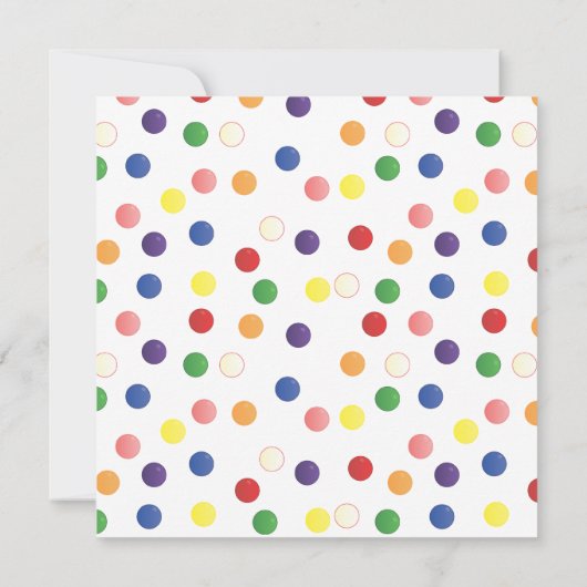 Invitation Machine à gumball (Dos)