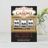 Invitation machine à sous casino Las Vegas casino nuit (Debout devant)