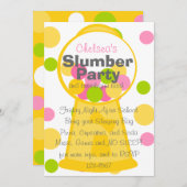 Invitation Machine de gumball amusante (Devant / Derrière)