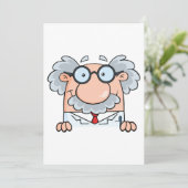 Invitation Mad Professeur (Debout devant)