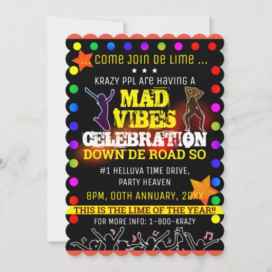 INVITATION MAD VIBES (Devant)