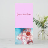 Invitation MADAME POMPADOUR , Costume de fête élégant doré (Debout devant)