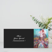 Invitation MADAME POMPADOUR , Costume de fête élégant doré (Debout devant)