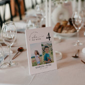 Invitation MADDIE When We Were Table Numbers