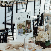 Invitation MADDIE When We Were Table Numbers