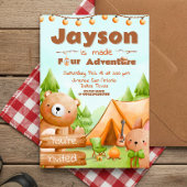 Invitation Made Four Adventure - Camping