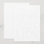 Invitation Mademark x Rugrats - Chuckie "La vie est dure, Tom (Devant / Derrière)