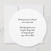 Invitation Madonna Adoring Child with 5 Angels Botticelli (Dos)