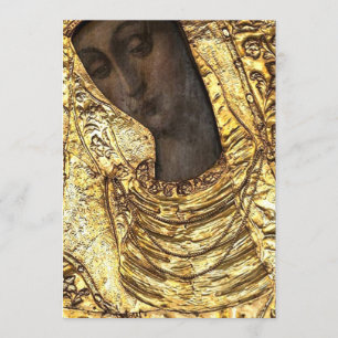 Invitation Madonna noire Pologne Notre Dame de grâce de la po