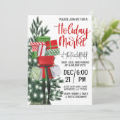 Invitation Magasin de vacances (Debout devant)