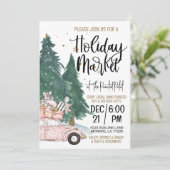 Invitation Magasin de vacances (Debout devant)