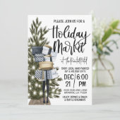 Invitation Magasin de vacances (Debout devant)