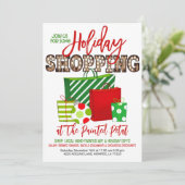 Invitation Magasin de vacances (Debout devant)