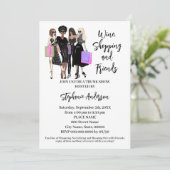 Invitation Magasin de Vin et Amis Trunk Show Pop Up Shop (Debout devant)