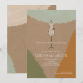 Invitation Magasin Ouverture du Grand Formulaire d'ouverture  (Devant / Derrière)