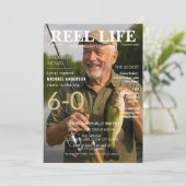 Invitation Magazine de Pêche pour les 60 ans (Debout devant)