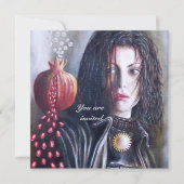 Invitation MAGDALEN Gem rouge (Devant)