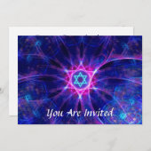 Invitation Magen Bet Bar/Bat mitzvah (Devant / Derrière)