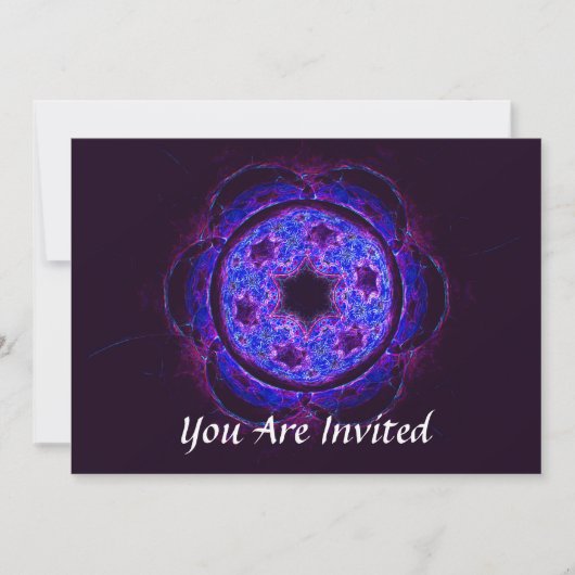 Invitation Magen David Alef (Devant)