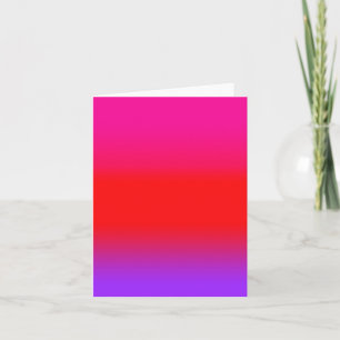 Invitation Magenta Rouge Violet Ombré Festif