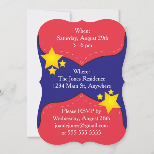 Invitation Magic Birthday Party (Dos)