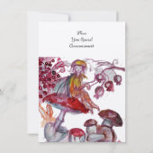 Invitation MAGIC FOLLET DE CHAMPIGNONS champagne (Dos)