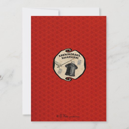 Invitation Magic Party (Dos)