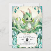 Invitation Magic Pastel Dragon Anniversaire (Devant)
