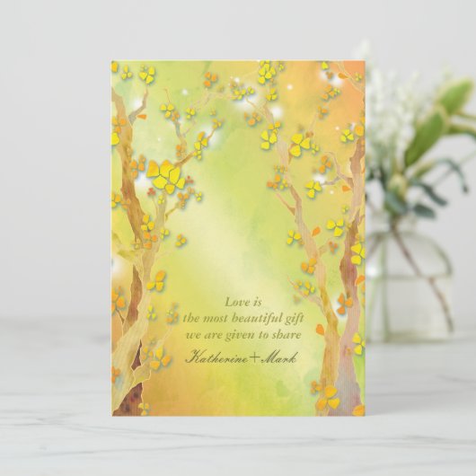 Invitation Magic Tree Gate Indie Mariage extérieur (Debout devant)