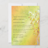 Invitation Magic Tree Gate Indie Mariage extérieur (Dos)