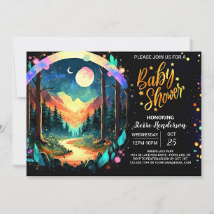 Invitation Magical Adventure Attend le Baby shower Boho