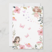 Invitation Magical Boho Fairy Baby Shower Invitatio (Dos)