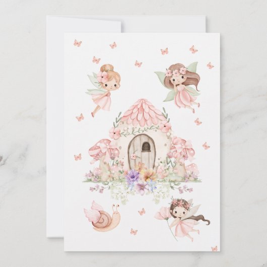 Invitation Magical Boho Fairy Garden (Dos)