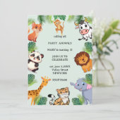 Invitation Magical Cave Adventure Party Invite (Debout devant)