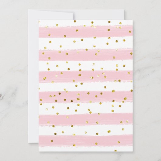 Invitation Magical Day est sur l'invitation Baby shower Way (Dos)