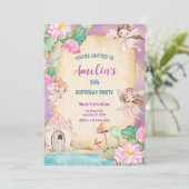 Invitation Magical Fairy Garden (Debout devant)